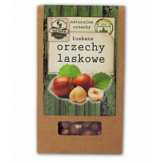 ORZECHY LASKOWE ŁUSKANE 50 G ORZESZKI LESZCZYNY